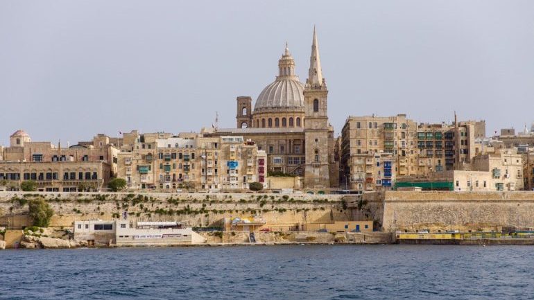 A view of the Capital of Malta, Valletta