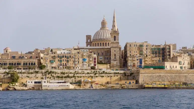 A view of the Capital of Malta, Valletta