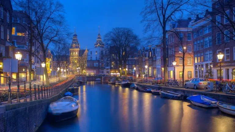 The capital of The Netherlands - Amsterdam