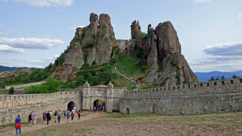 A view of Belogradchik rocks