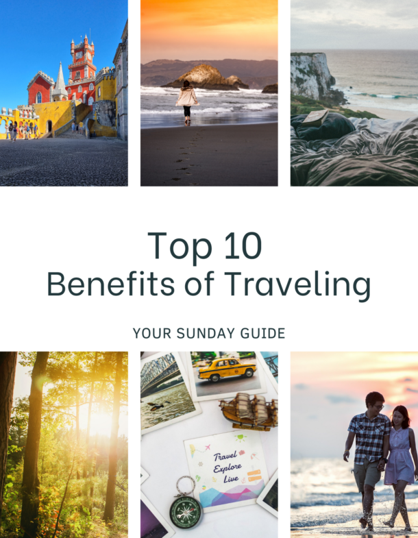 Top 10 Benefits of Traveling book cover