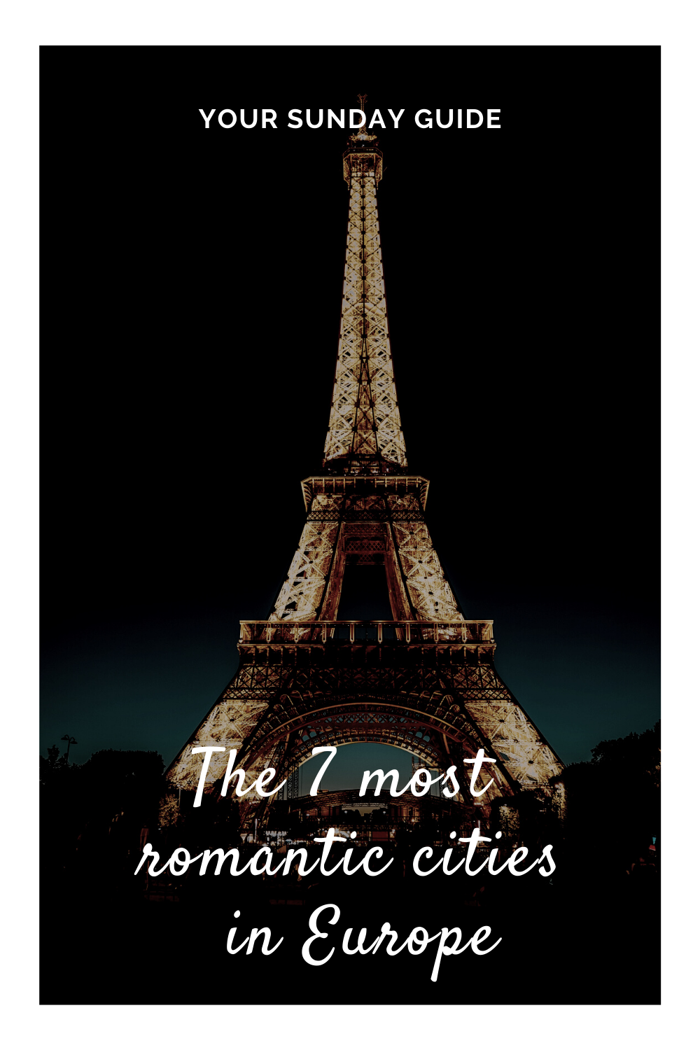 Romantic cities in Europe