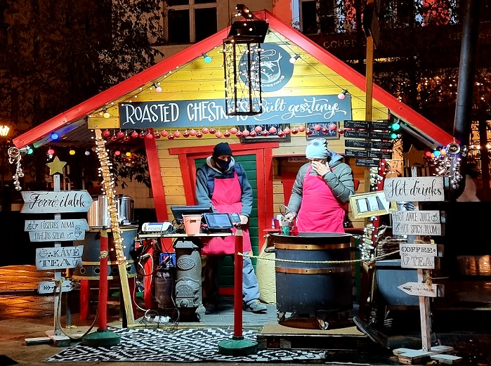 Christmas market Budapest