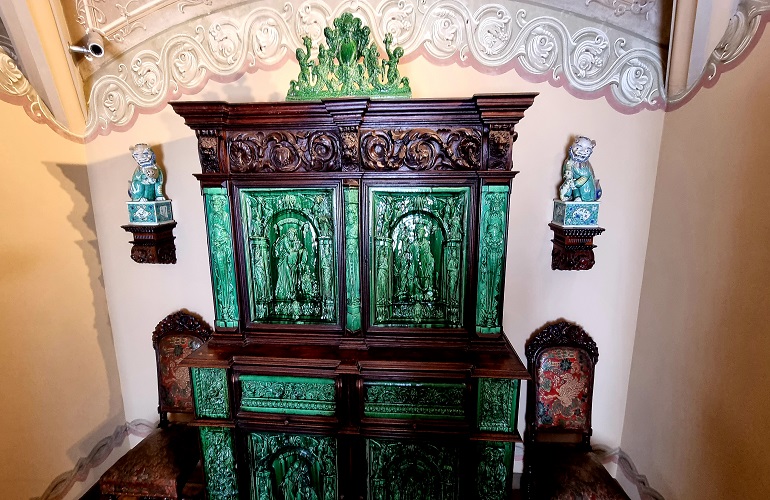Pena palace Sintra - royal telephone room