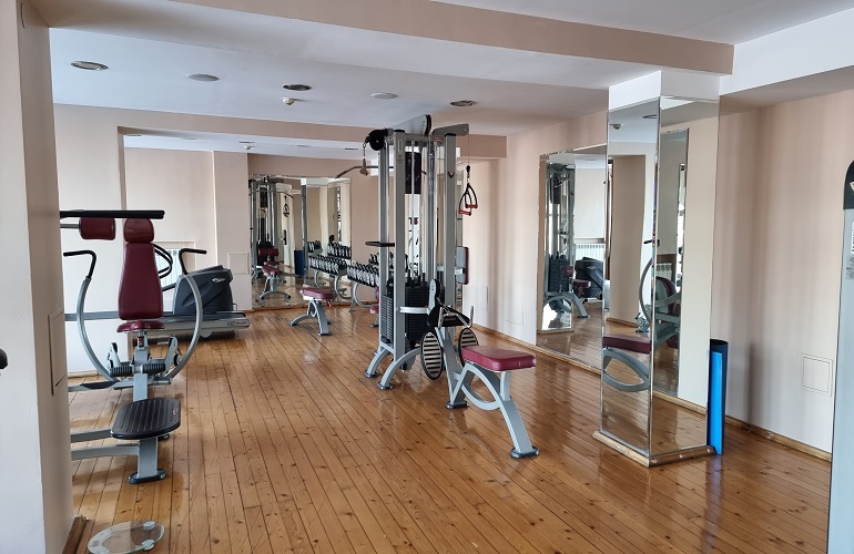 Gym and training equipment of Hotel Spa Club Bor Velingrad