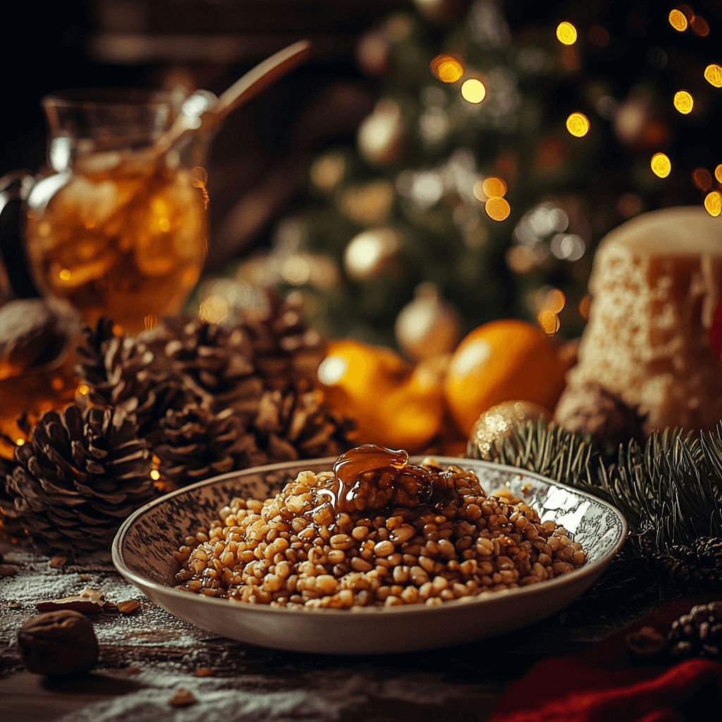 Boiled wheat Recipes for Traditional Bulgarian Christmas Eve Dishes