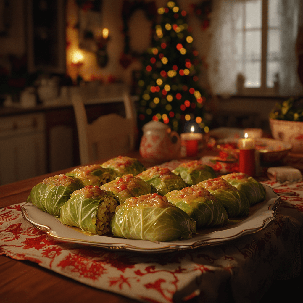 Stuffed cabbage Recipes for Traditional Bulgarian Christmas Eve Dishes